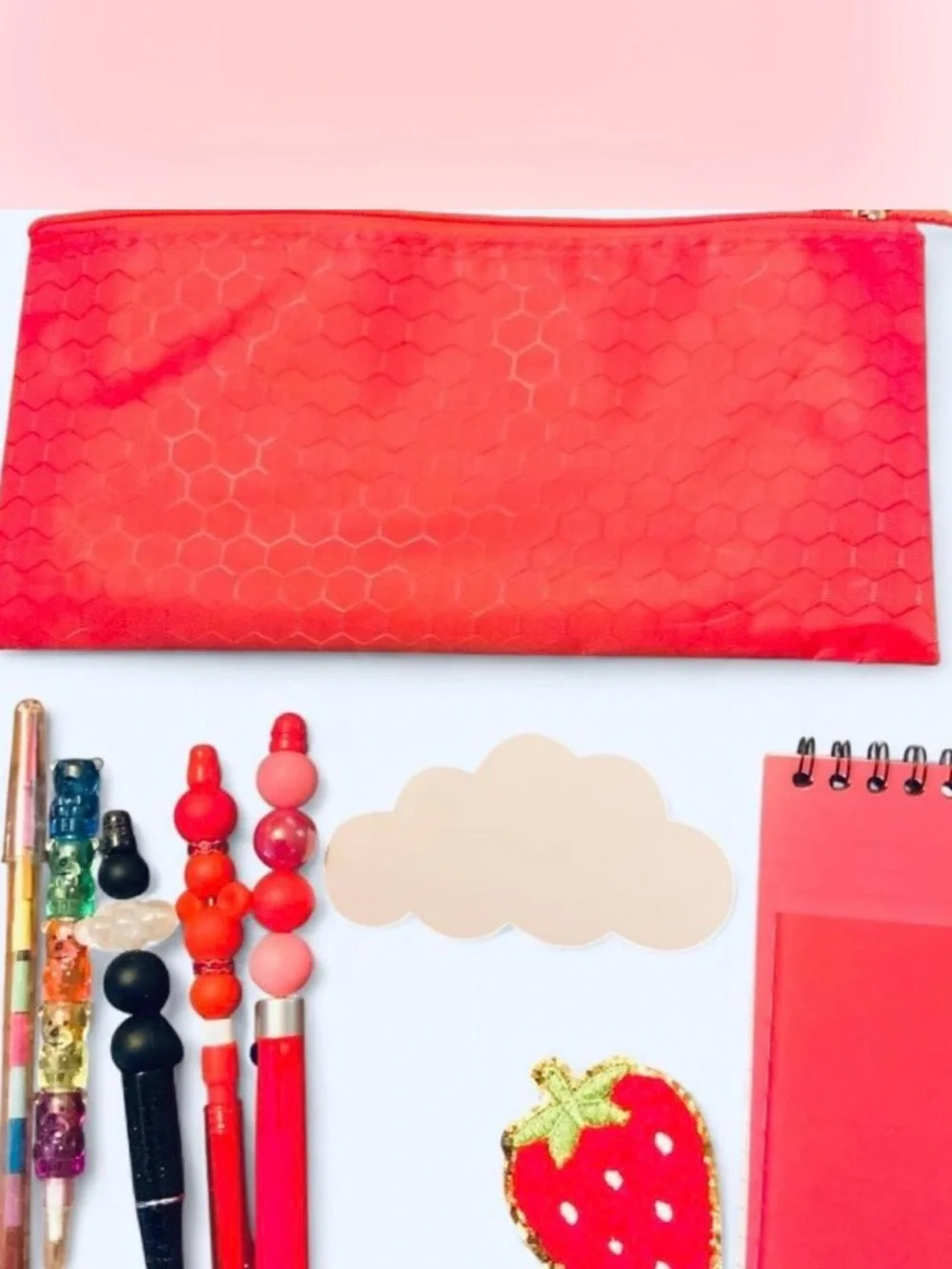 NEW📚 Hand Crafted Pencil Case & Stationery Set OS